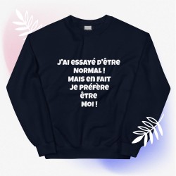 Sweat Unisexe à Col Rond