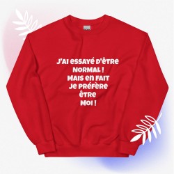 Sweat Unisexe à Col Rond