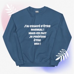 Sweat Unisexe à Col Rond