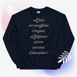 Sweat Unisexe à Col Rond