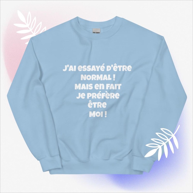 Sweat Unisexe à Col Rond