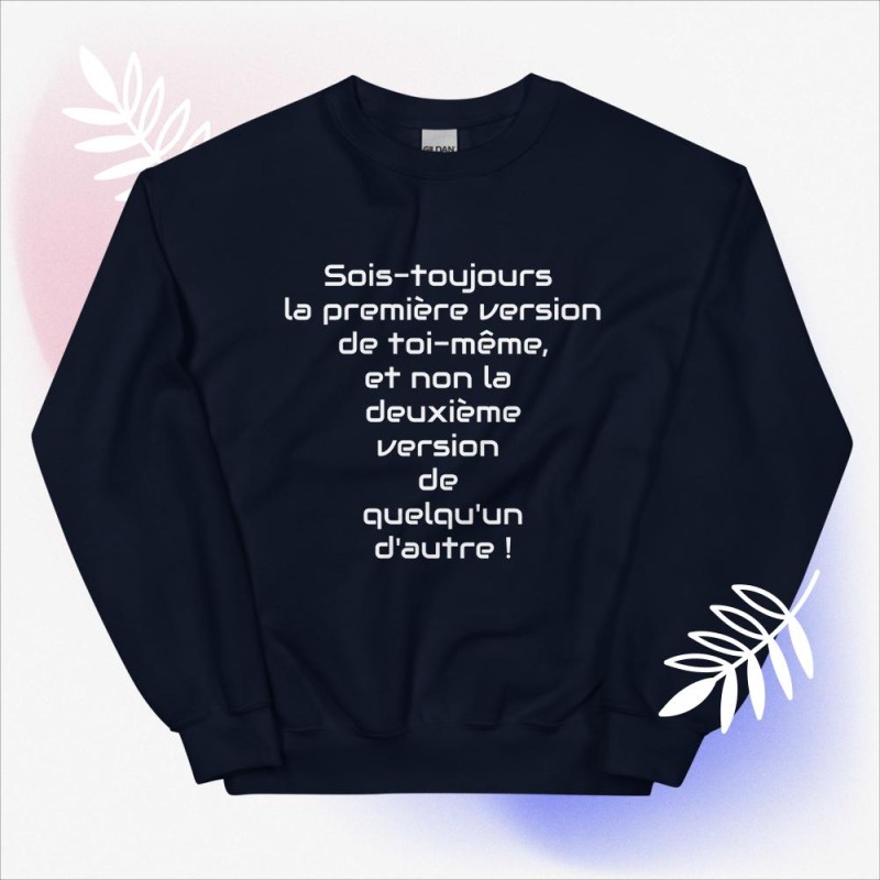 Sweat Unisexe à Col Rond