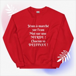 Sweat Unisexe à Col Rond