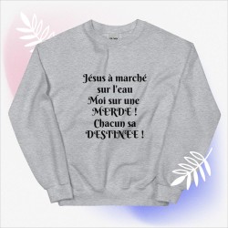 Sweat Unisexe à Col Rond