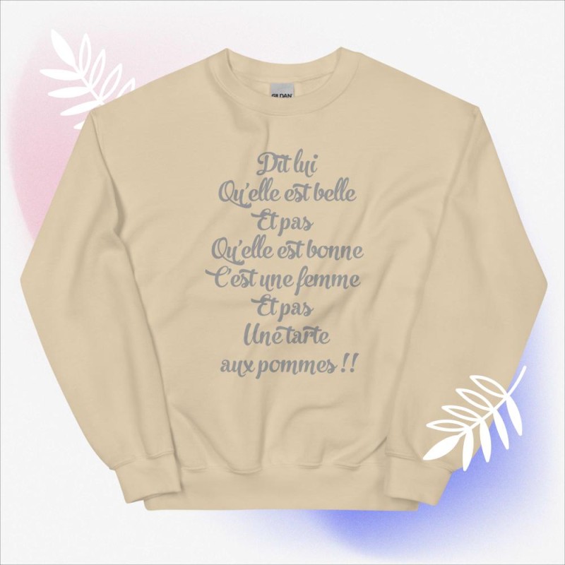 Sweat Unisexe à Col Rond