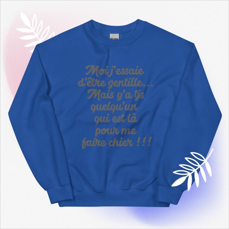 Sweat Unisexe à Col Rond