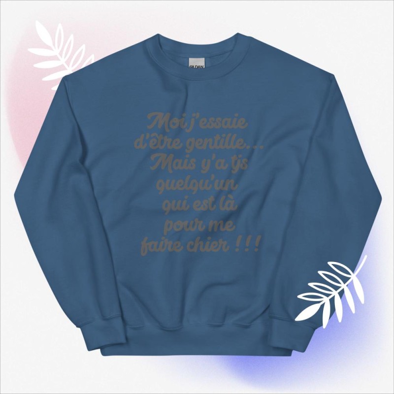 Sweat Unisexe à Col Rond