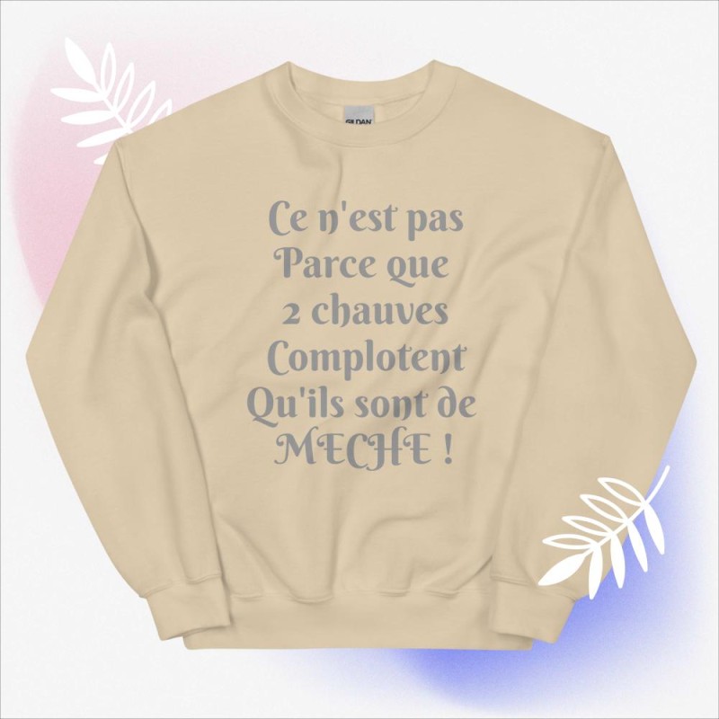 Sweat Unisexe à Col Rond