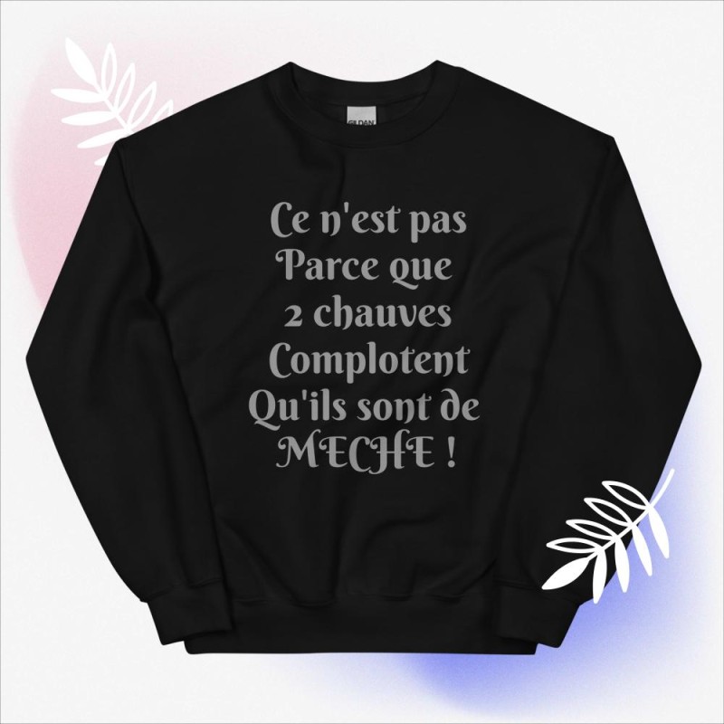 Sweat Unisexe à Col Rond