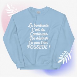Sweat Unisexe à Col Rond