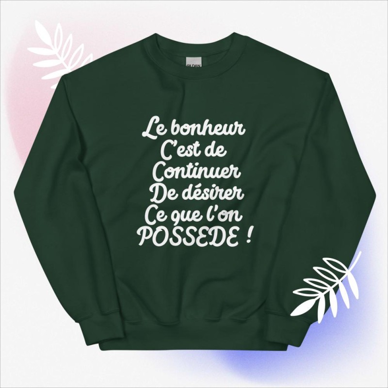 Sweat Unisexe à Col Rond