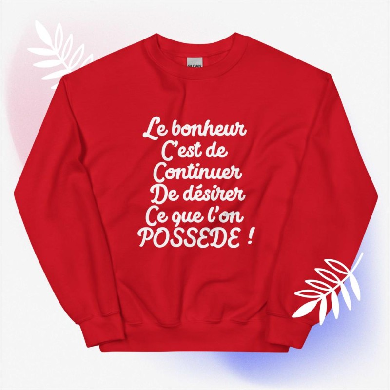 Sweat Unisexe à Col Rond