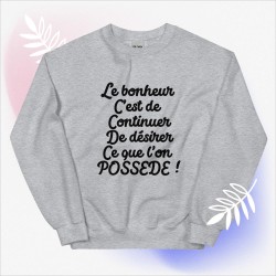 Sweat Unisexe à Col Rond