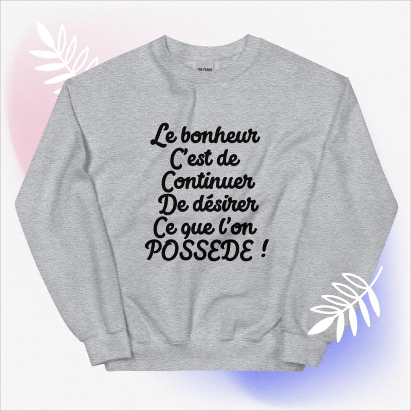 Sweat Unisexe à Col Rond