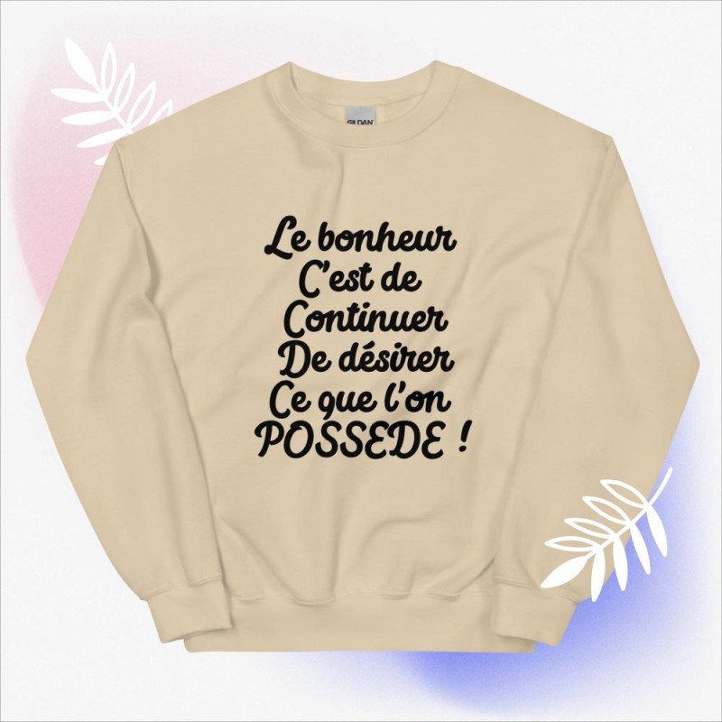 Sweat Unisexe à Col Rond