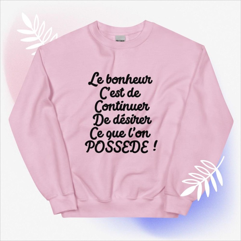 Sweat Unisexe à Col Rond