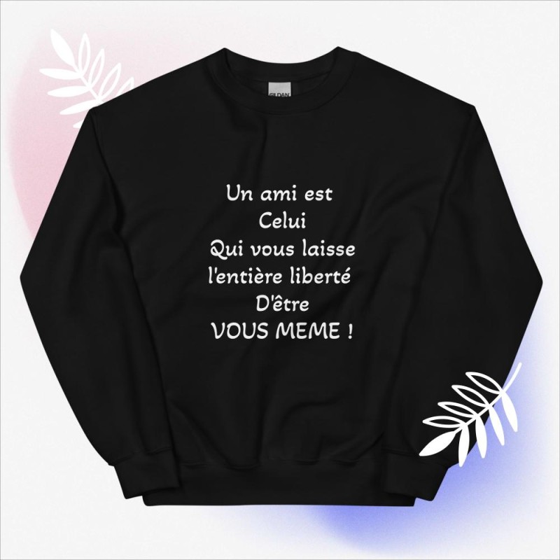 Sweat Unisexe à Col Rond