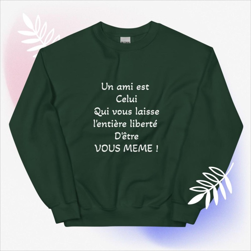 Sweat Unisexe à Col Rond