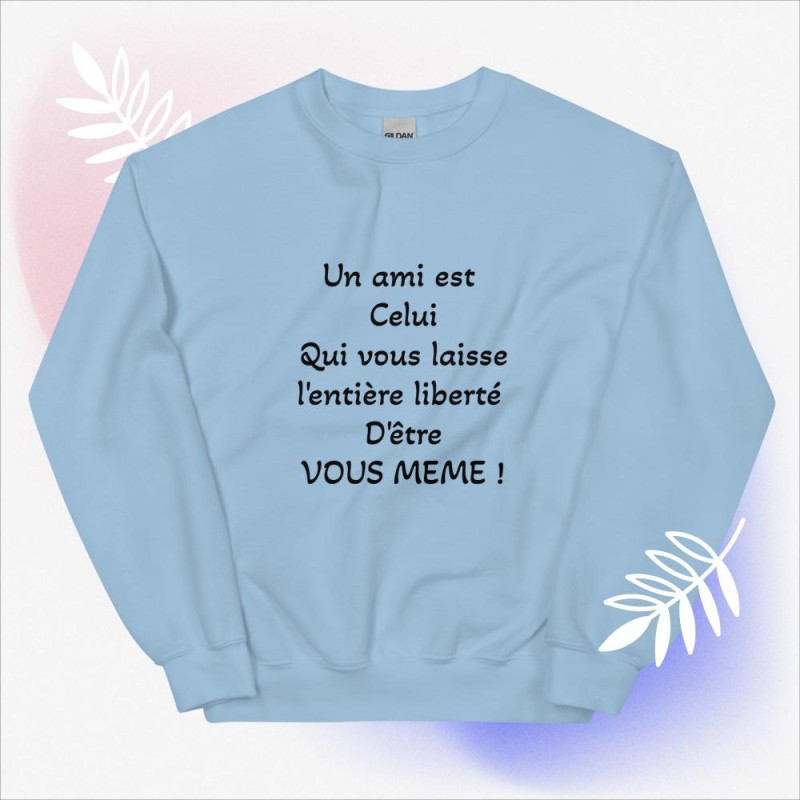 Sweat Unisexe à Col Rond