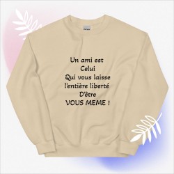 Sweat Unisexe à Col Rond