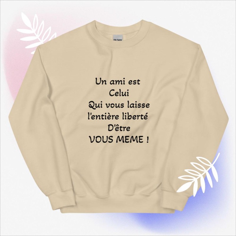 Sweat Unisexe à Col Rond