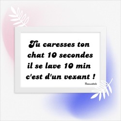 Poster en Papier Mat Encadré
