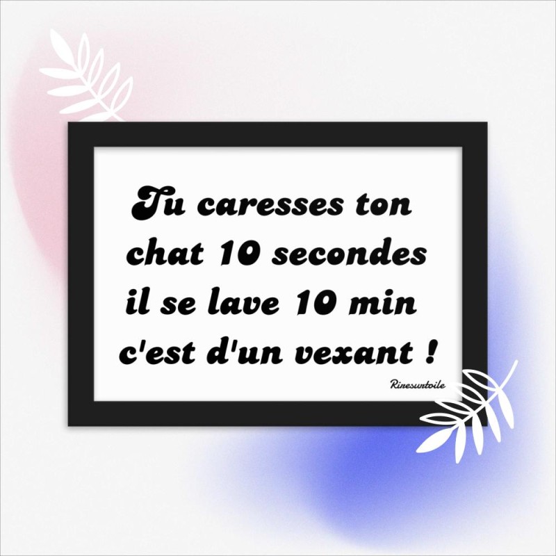Poster en Papier Mat Encadré