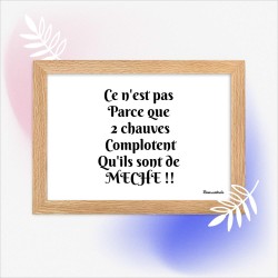 Poster en Papier Mat Encadré