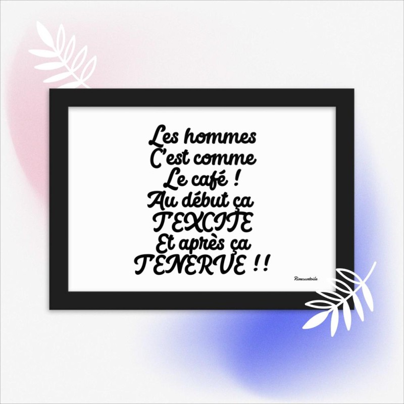 Poster en Papier Mat Encadré