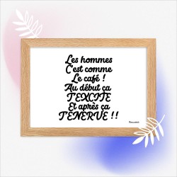 Poster en Papier Mat Encadré