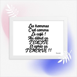 Poster en Papier Mat Encadré