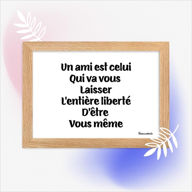 Poster en Papier Mat Encadré