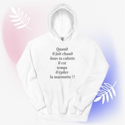 Sweat à capuche