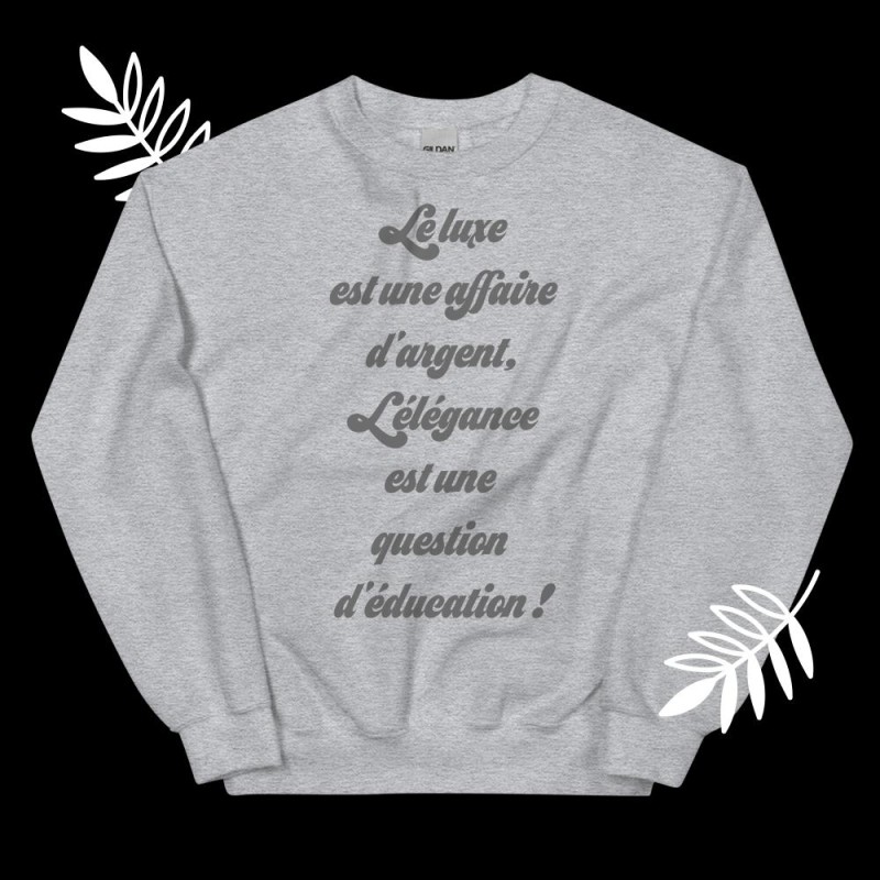 Sweat Unisexe à Col Rond