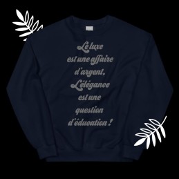 Sweat Unisexe à Col Rond