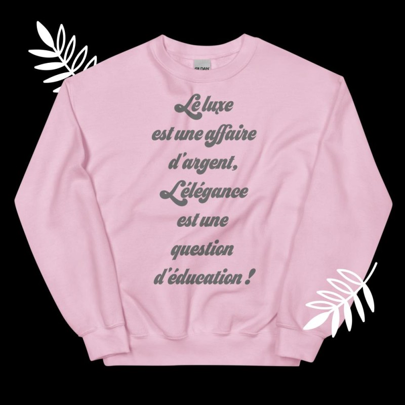 Sweat Unisexe à Col Rond